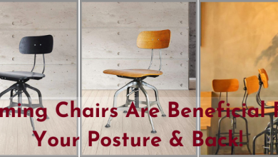 Gaming Chairs Are Beneficial For Your Posture & Back!
