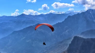 Paragliding in malani