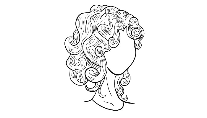 How to Draw Curly Hair